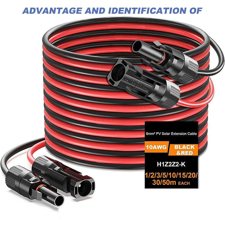 Iinyawo ezingama-50 ze-10AWG Intambo Yokwandiswa kweNkqubo yePV eGround