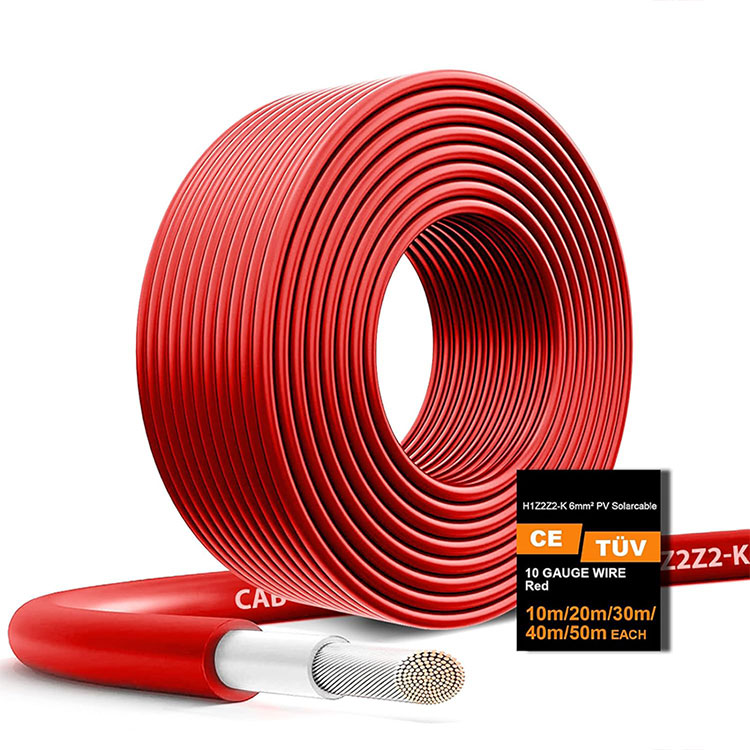 I-Low Conductor Resistance 10AWG I-Photovoltaic Wire 65FT I-Low Conductor Resistance 10AWG I-Photovoltaic Wire 65FT