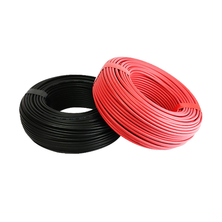 I-Photovoltaic Wire kunye neCable Red kunye ne-Black Sheath