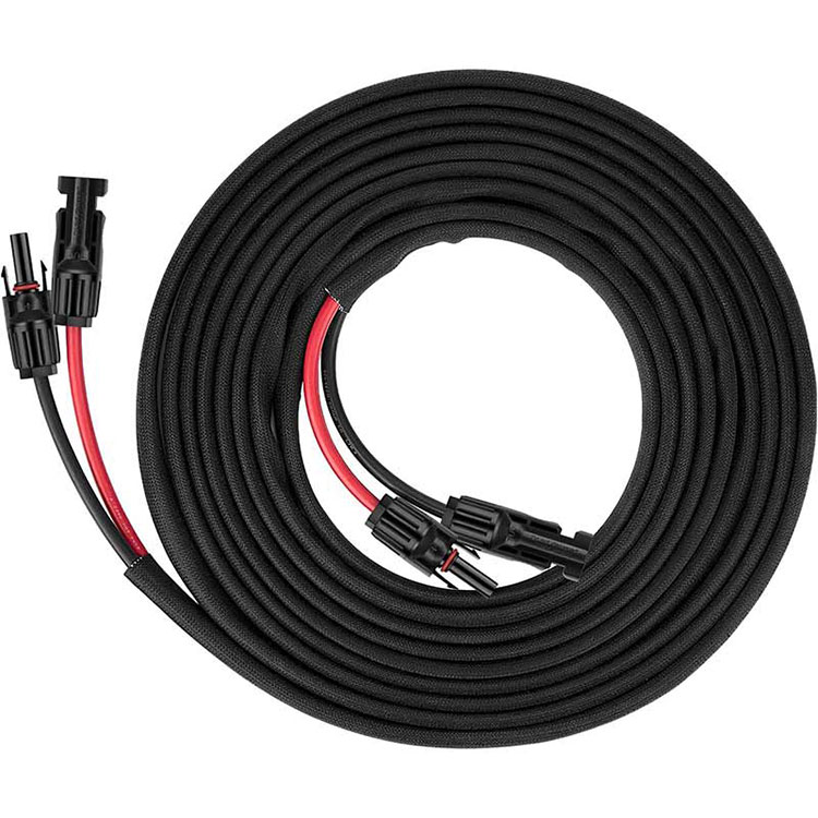 iTwin Wire Solar Extension Cable - 30Ft 10AWG(6mm2) iCable Extension Cable